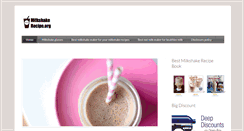 Desktop Screenshot of milkshakerecipe.org